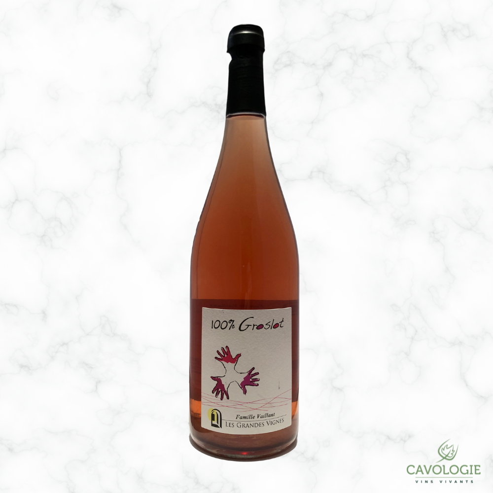 100% GrosLot Rosé - 2021 - 0,75L - Famille Vaillant - Les Grandes Vignes