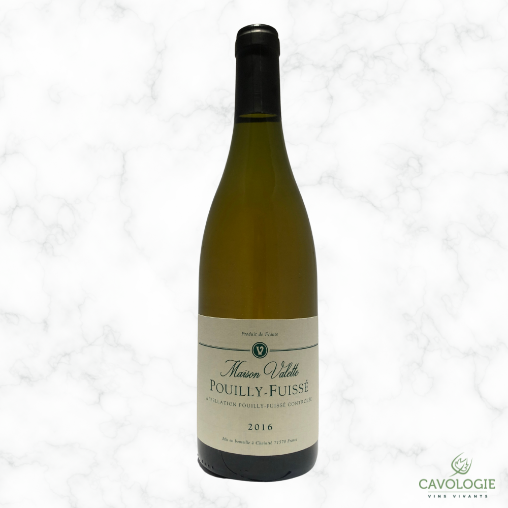 Pouilly Fuissé - 2016 - 0,75L - Maison Valette