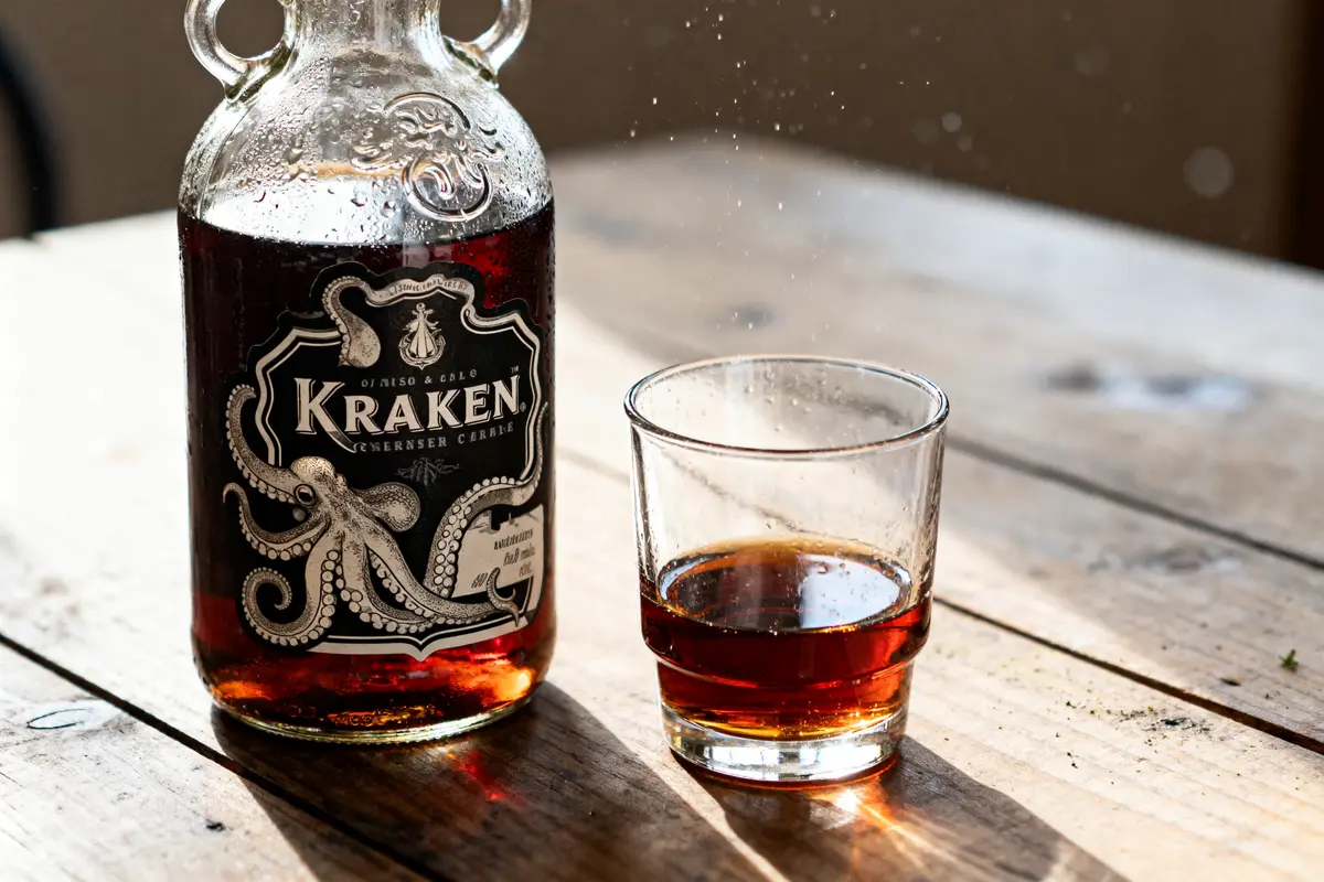Kraken rum and La Dégustation Épicée qui Fait Frémir!