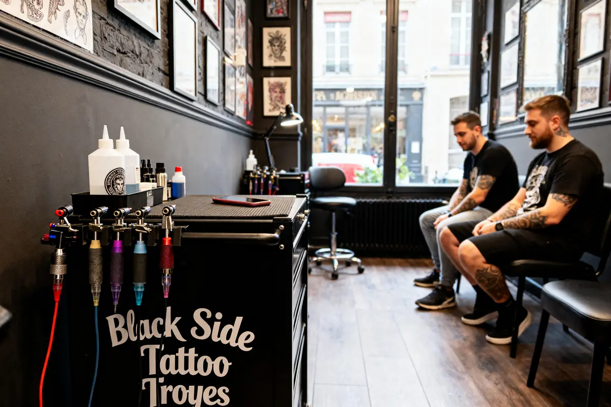 Black side tattoo Troyes : adresse, horaires et talents uniques