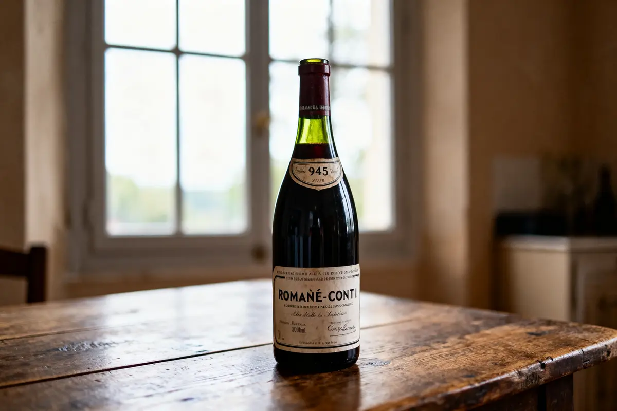 Bouteille de vin la plus chère de l’histoire : Pourquoi 812 000 € ?