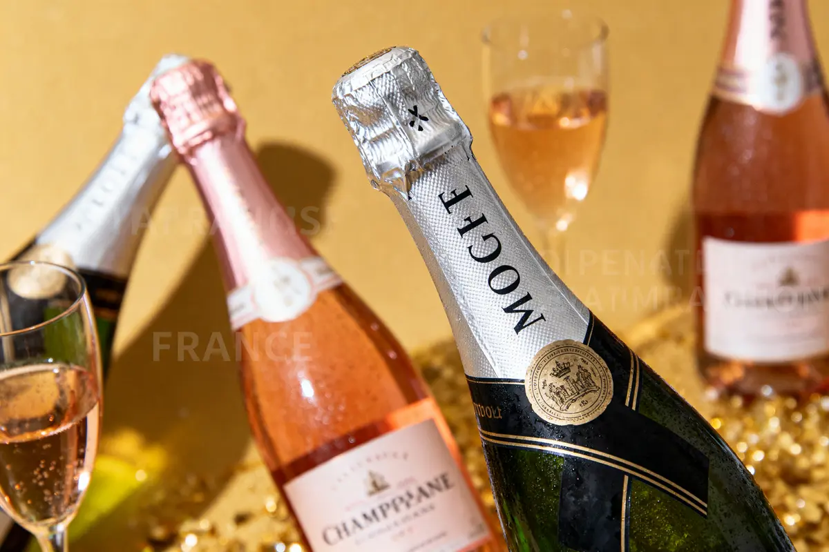 Couleurs du Champagne : Origine, Nuances et Utilisations ?